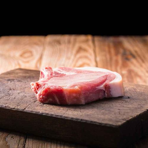 Boeren  karbonade met spek en zwoerd