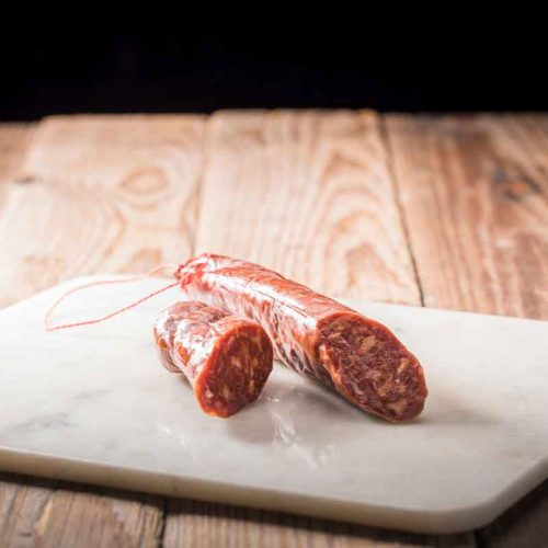 Gedroogd chorizo stukje