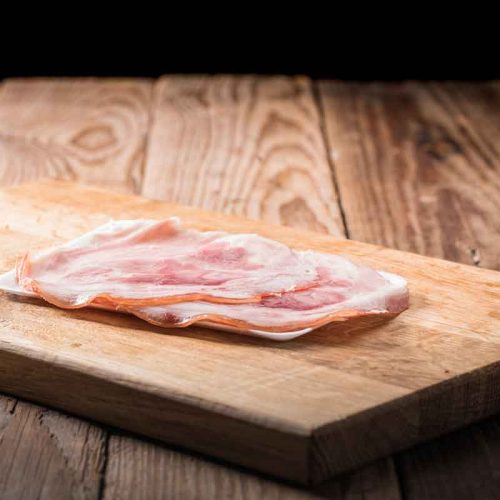 Hamschijf gekookt gesneden