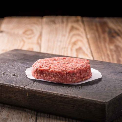 Runder  hamburger